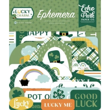 Echo Park Lucky Charm Die-Cuts Ephemera