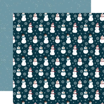 Echo Park Winter Fun Papier Snowman Season 30x30cm