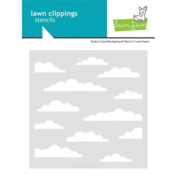 Stampo per Stencil Stratus Cloud Background Lawn Fawn