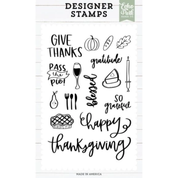Sellos Happy Thanksgiving Designer 2025 Echo Park
