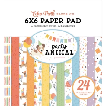 Zestaw do Scrapbookingu Party Animal Echo Park 15x15cm