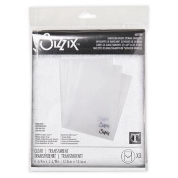 Sizzix Umschläge zur Aufbewahrung von Prägefoldern  17x13,5cm