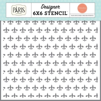 Carta Bella Paris Schablone Fleur de Lis 