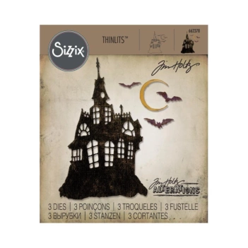 Troquel Thinlits Haunted House Tim Holtz Sizzix