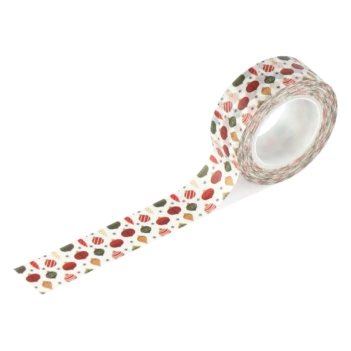 Carta Bella Christmas Village Washi Tape Deck The Halls Ornaments 