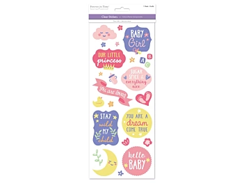 Naklejki Baby Girl MultiCraft