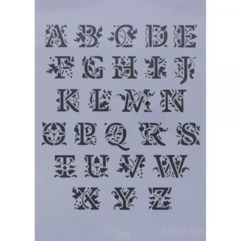 Plantilla de stencil Cenefas Rich 33x48cm