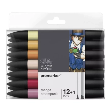 Set 12+1 Promarker Manga Fantasy Winsor and Newton

