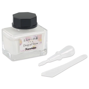 Kuretake Drop of Snow Tintenzusatz White Ink Cafe 20ml