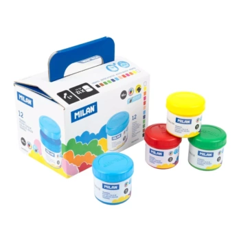 Zestaw 12 farb gwaszowych Milan 40ml