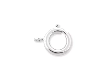 MultiCraft Round Silver Carabiner 12mm