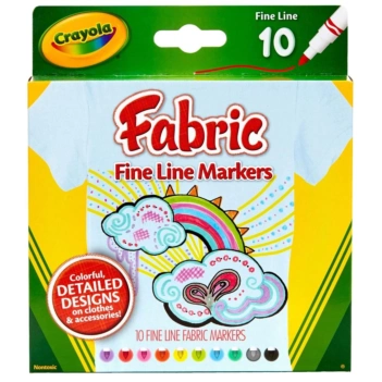 Crayola Set 6 Stoffmarker