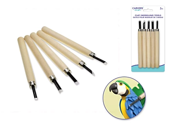 MultiCraft Set of 5 Modelling and Sculpting Tools 