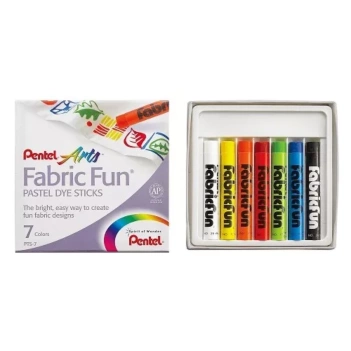 Set 7 Textile Cakes Fabric Fun Pentel