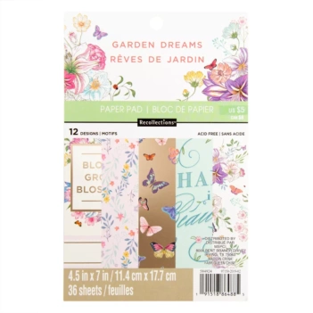 SUPER OFFRE **40%** Set de scrapbooking Garden Dreams Craft Smith 11x16cm