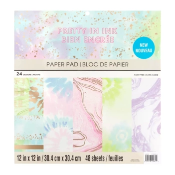 Set de scrapbooking Pretty in ink Craft Smith 30x30cm