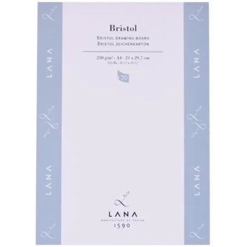 Blocco da Disegno Bristol Grana Fine Lana A4 250 g/m²