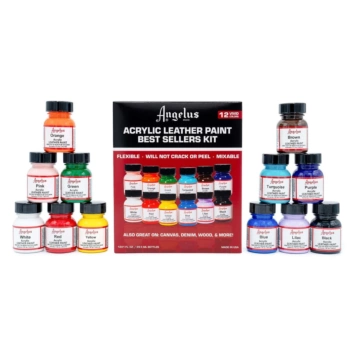 Angelus Set 12Leder und Kunstleder Farben Best Sellers 29,5ml