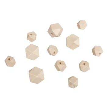 Cuentas de Madera Diamante Rayher