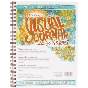 Bloc Visual Journal Watercolor Strathmore 22,8x30,5cm