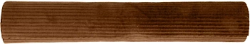 Rouleau de tissu velours côtelé marron Artemio 30x100cm