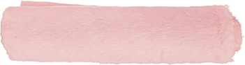 Rotolo di tessuto in pelliccia rosa Artemio 30x100 cm