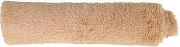 Rotolo di tessuto in pelliccia beige Artemio 30x100 cm