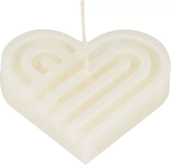 Siliconen mal voor kaarsen Rainbow Heart Artemio