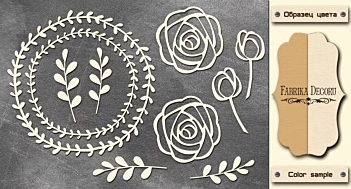 Zestaw płyt wiórowych Fabrika Decoru Flower mood