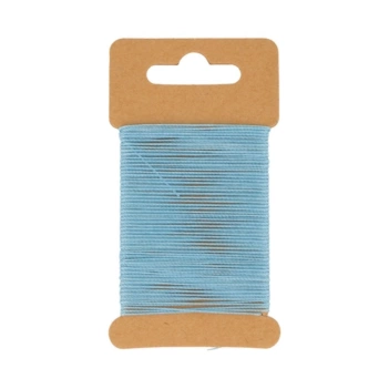 Artemio Céleste Gewaxed garen blauw