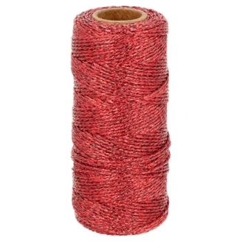Artemio rood metallic koord
