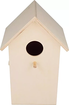 Casita de pájaros de madera grande Artemio