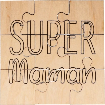 Drewniane puzzle Super Maman Artemio