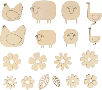 Die-cuts de madera Saute-Moutons Artemio