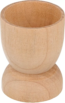 Set 6 hueveras de madera Artemio