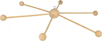 Móvil de madera Artemio 36cm