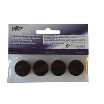 Set mit 4 schwarzen Magneten Faibo 20 mm