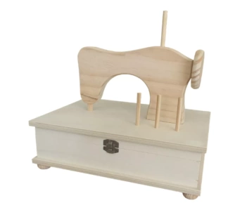 Artiwood Nähkasten mit Nähmaschine