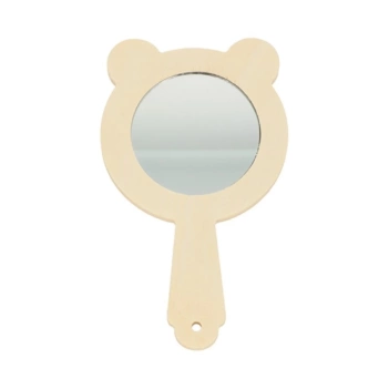Espejo de madera Oso Artemio