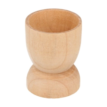 Suporte para ovos de madeira com base Artemio 4,5cm