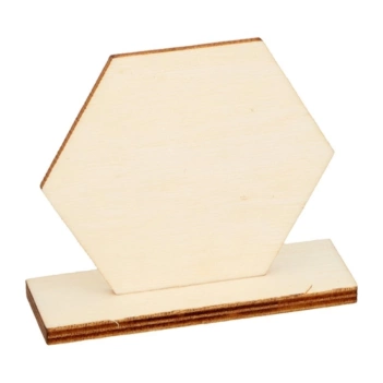 Artemio Holz Platzständer Sechseckig 