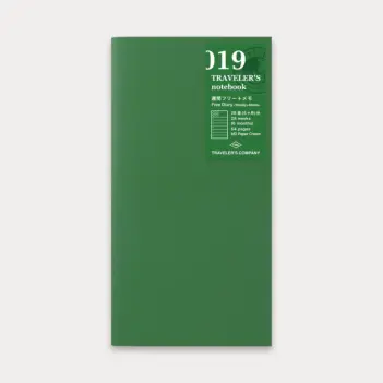 Recambio agenda semanal 019 Traveler's Company