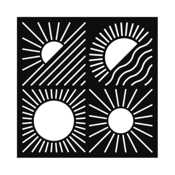 Pochoir Sol Artemio 30x30cm