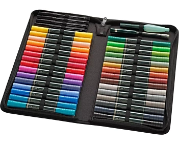 Zip pencil case with 30 Albrecht Dürer Faber-Castell watercolour pencils