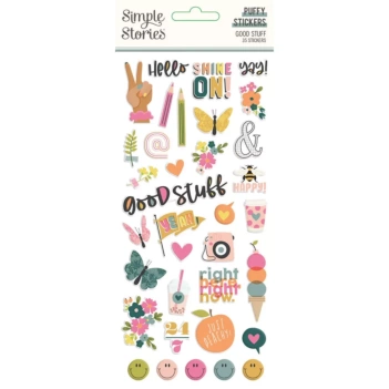 Simple Stories Good Stuff Puffy Stickers 