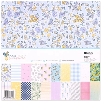 Rosie's Studio Pocket Full of Sunshine Set de scrapbooking 30x30cm