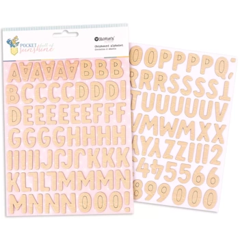 Die-Cuts de Chipboard Pocket Full of Sunshine Rosie's Studio