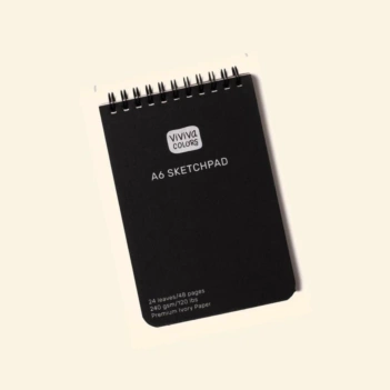 Viviva Colors Navulling Schetsblok voor Reisetui Aquarel A6