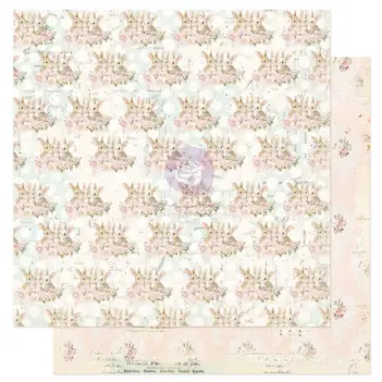 Papierhäschen Umarmungen Süßer Frühling Prima Marketing 30x30cm