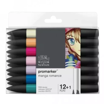 Set 12+1 Promarker Manga Fantasy Winsor and Newton

